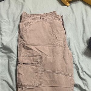 Wrangler Men's Cargo Pants - Light Pink